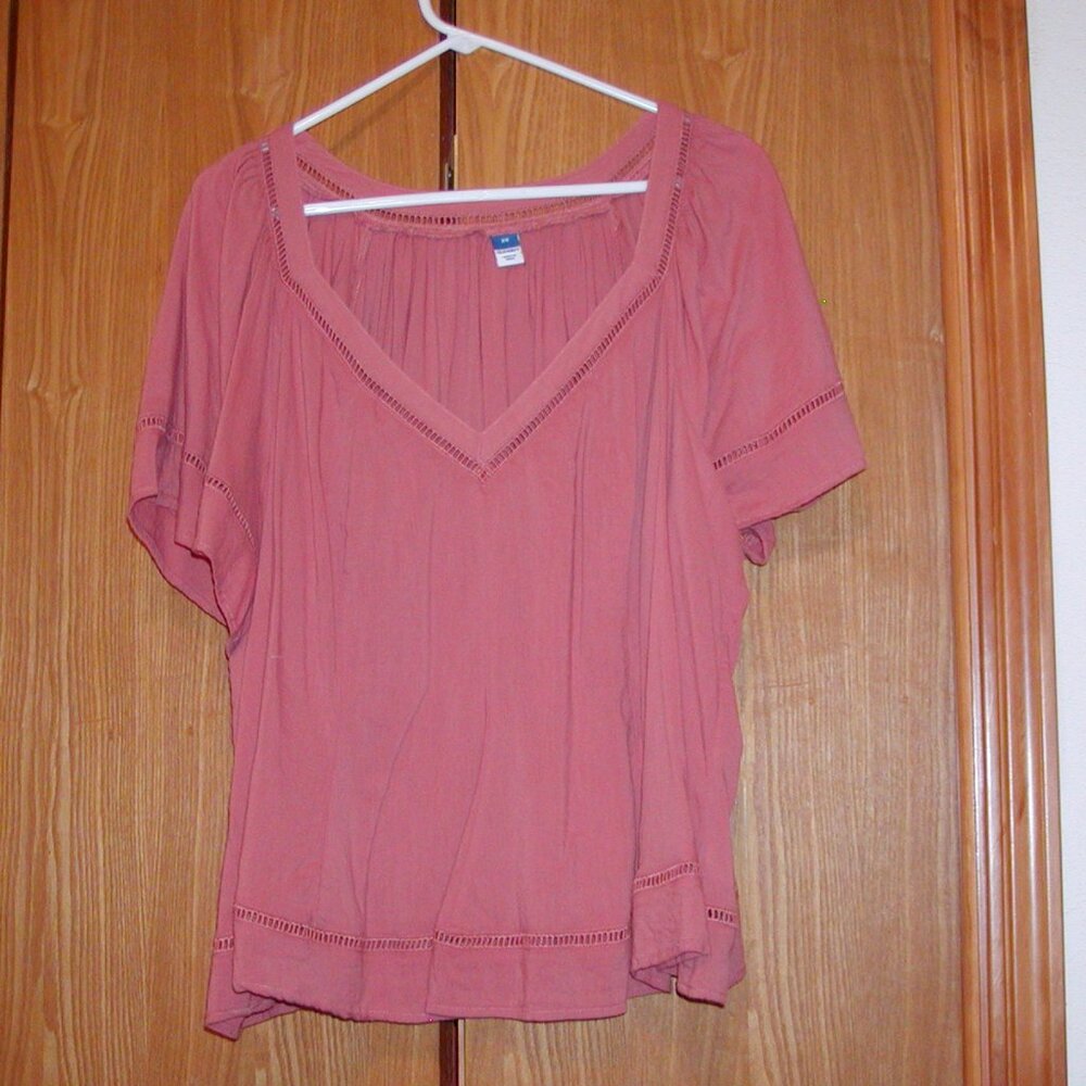 V neck top